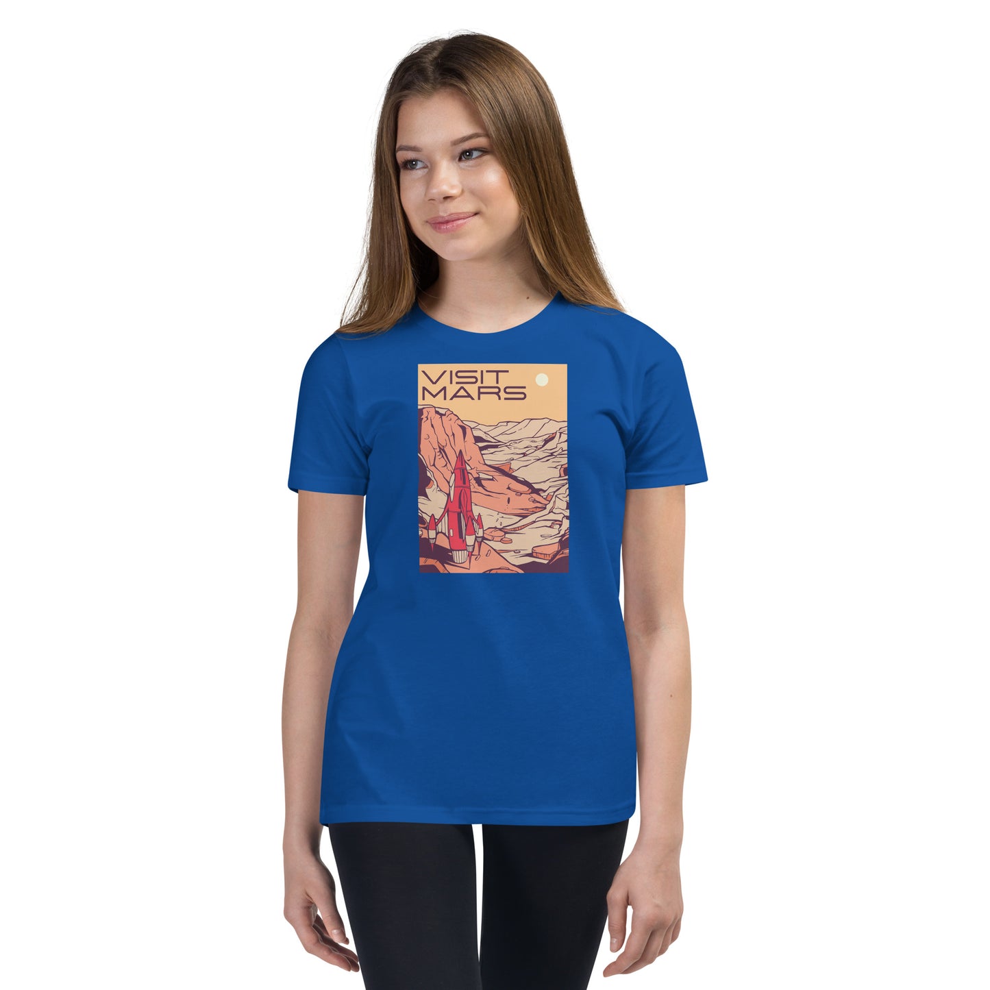 Visit Mars Youth Short Sleeve T-Shirt