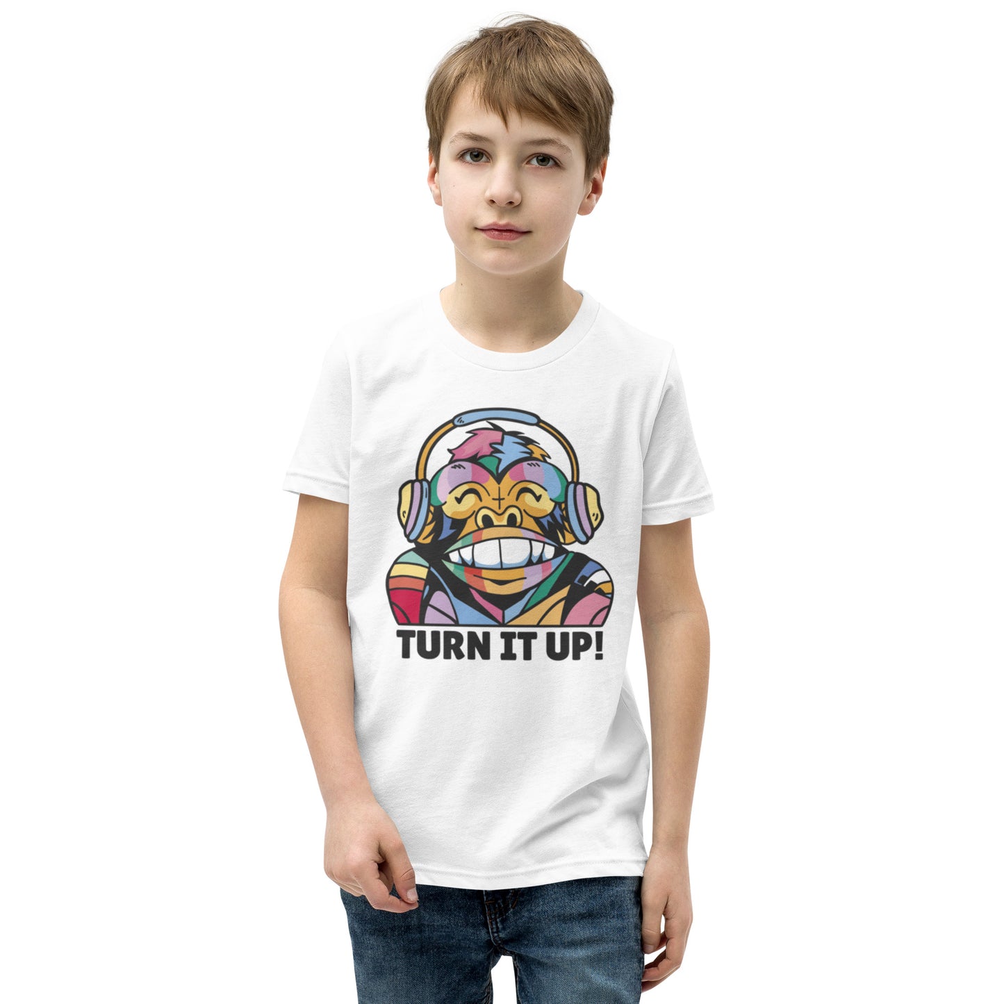Turn It Up! Youth Short Sleeve T-Shirt