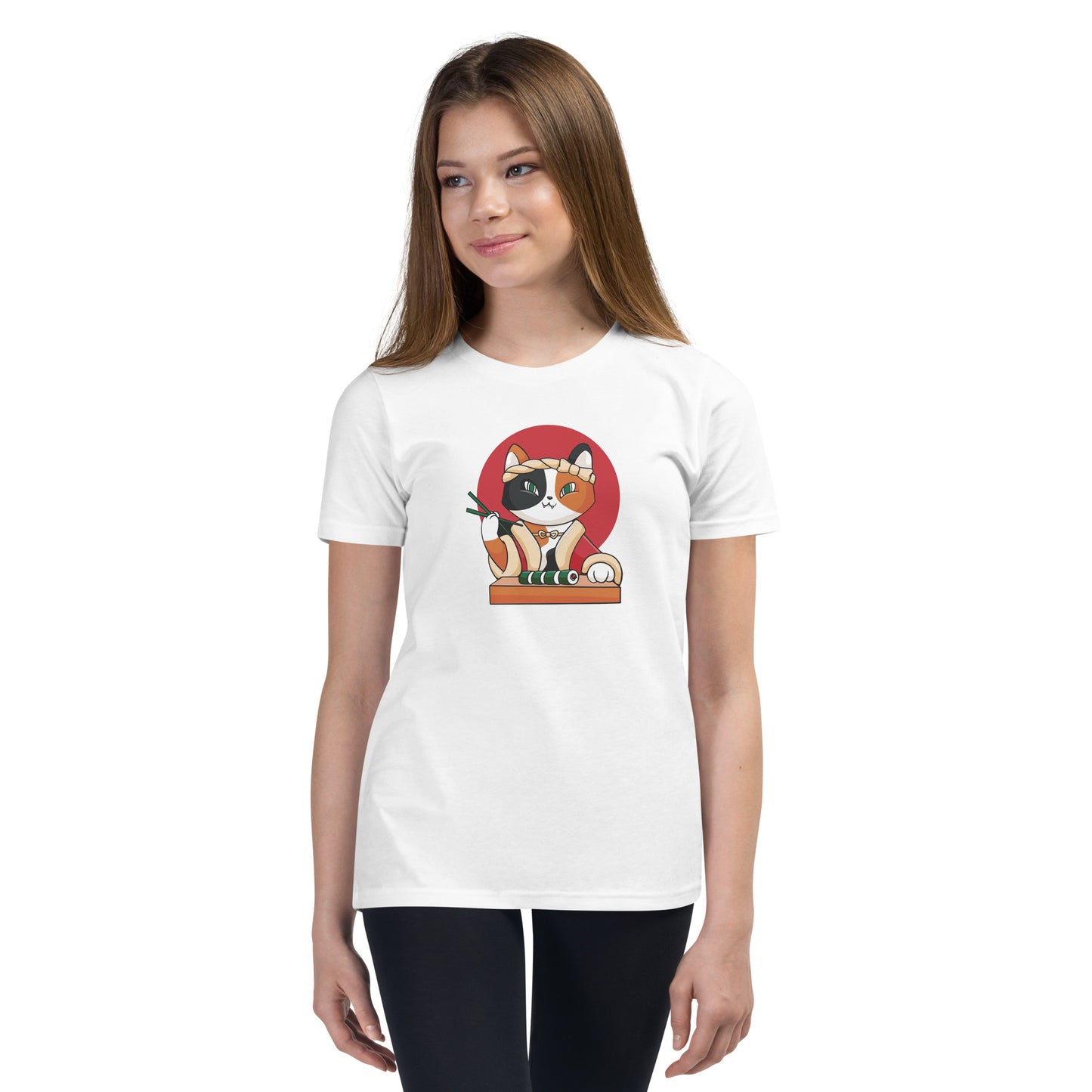 Sushi Kitty Youth Short Sleeve T-Shirt