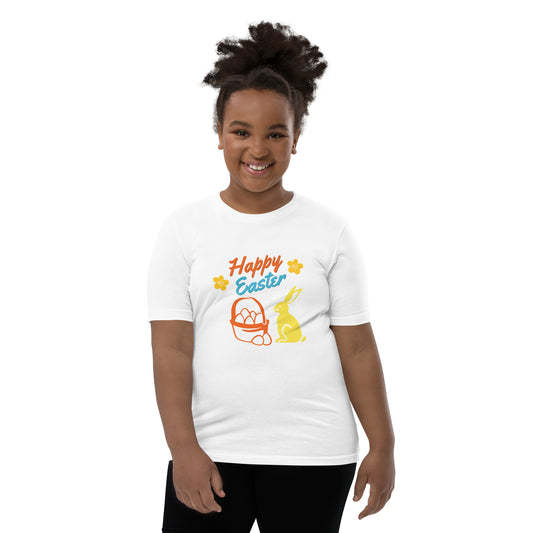 Happy Easter Youth Short Sleeve T-Shirt